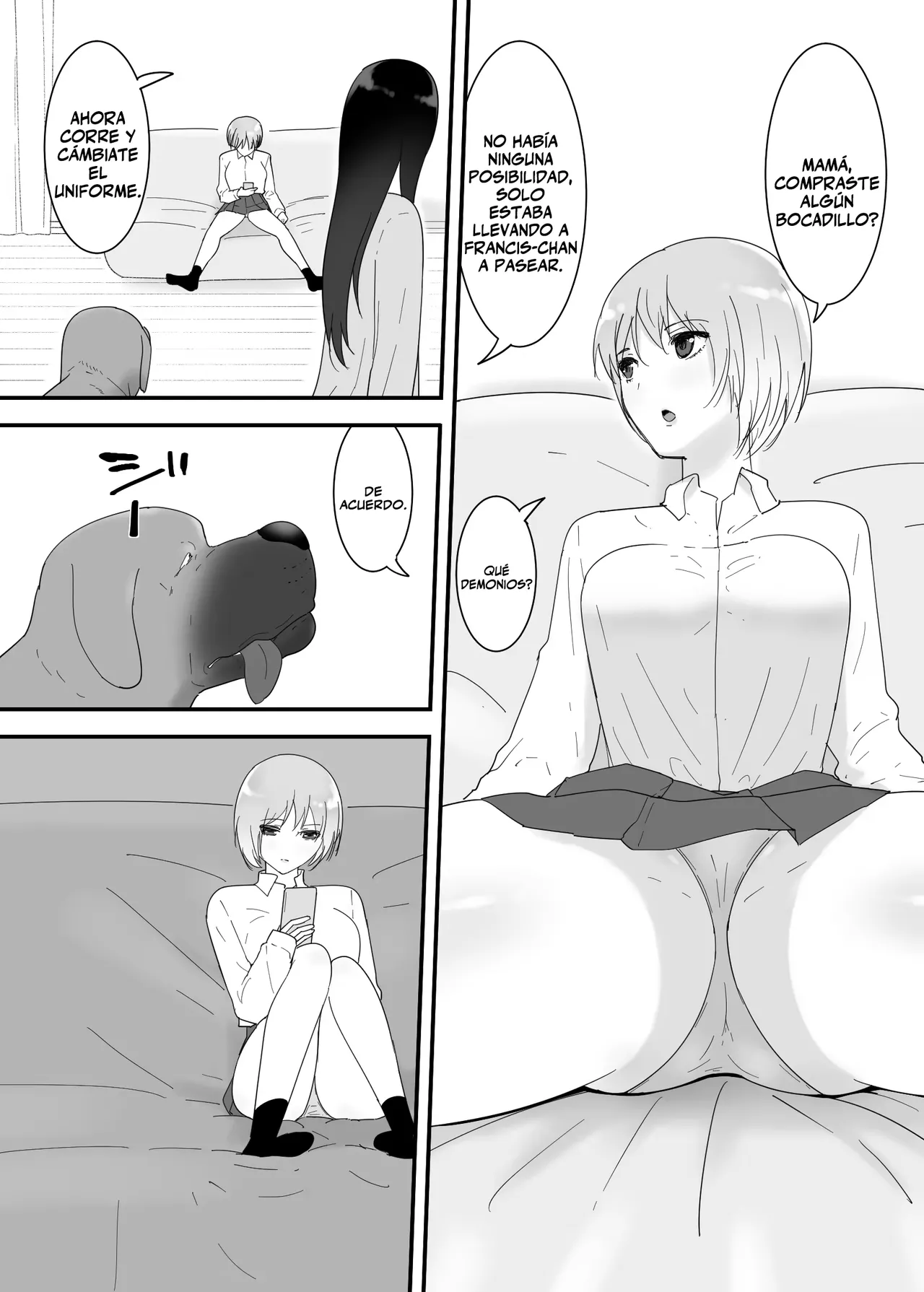 Inu no Iru-sei Katsu  | Francis quiere embarazar a una chica de secundaria! page 4 full