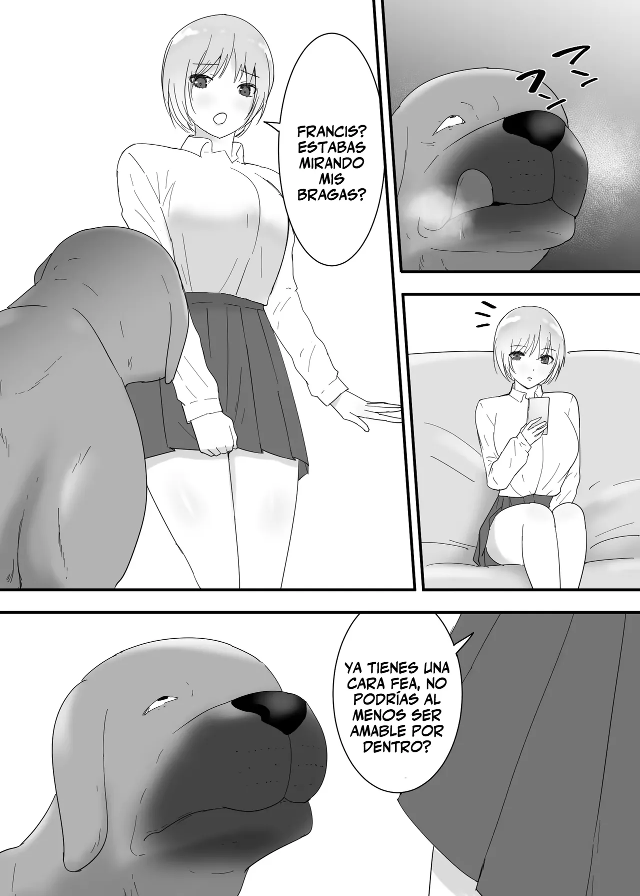 Inu no Iru-sei Katsu  | Francis quiere embarazar a una chica de secundaria! page 5 full