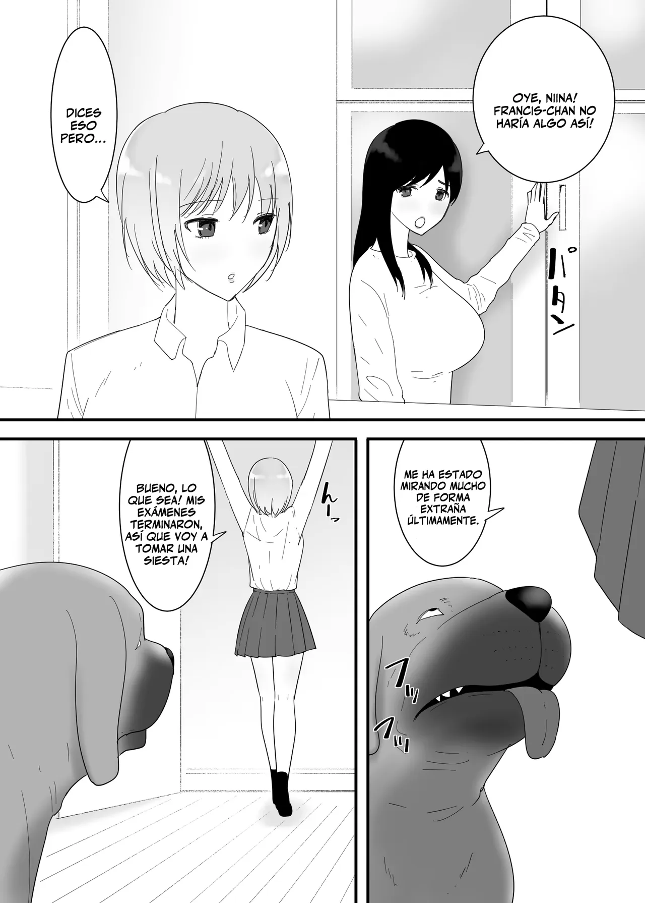 Inu no Iru-sei Katsu  | Francis quiere embarazar a una chica de secundaria! page 6 full