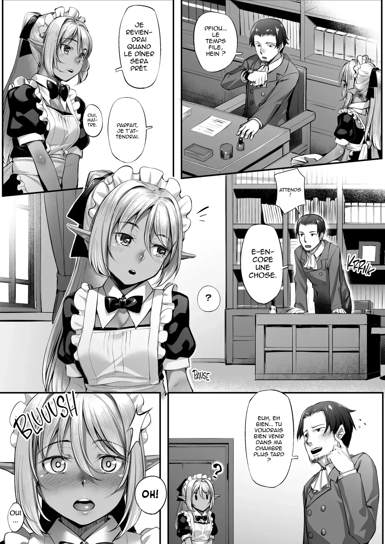 Maid-san to no Seikatsu | Life With a Dark Elf Maid page 3 full
