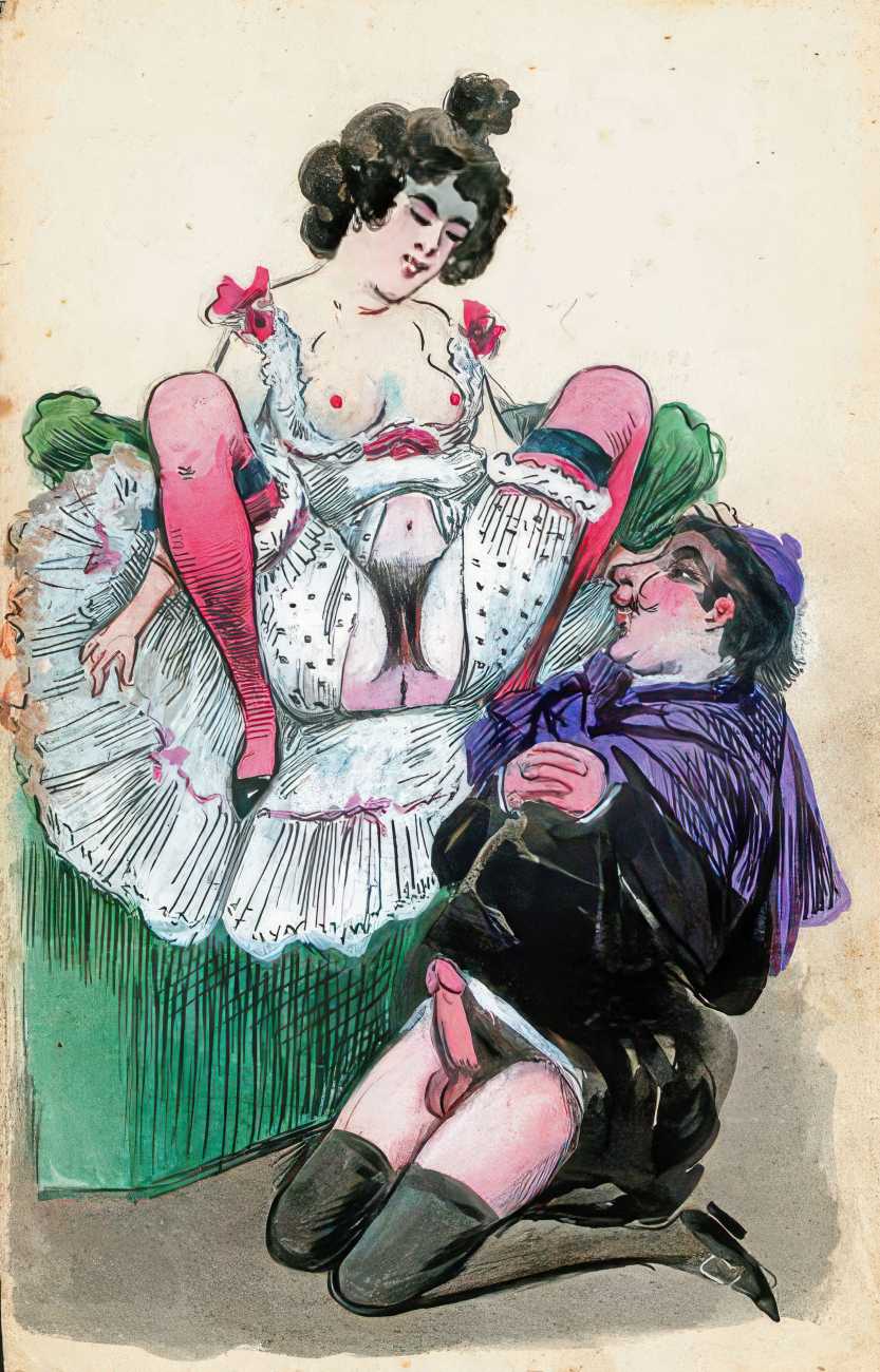 Georges Mouton - Aquarelles / Cartes érotiques page 12 full