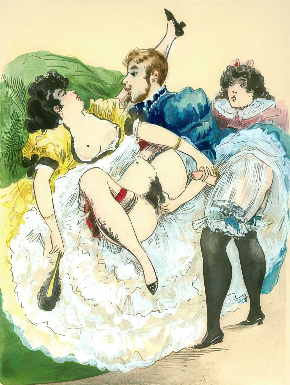 Georges Mouton - Aquarelles / Cartes érotiques page 4 full