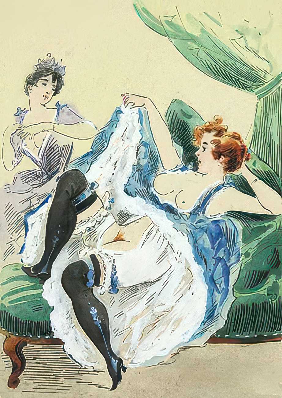 Georges Mouton - Aquarelles / Cartes érotiques page 7 full