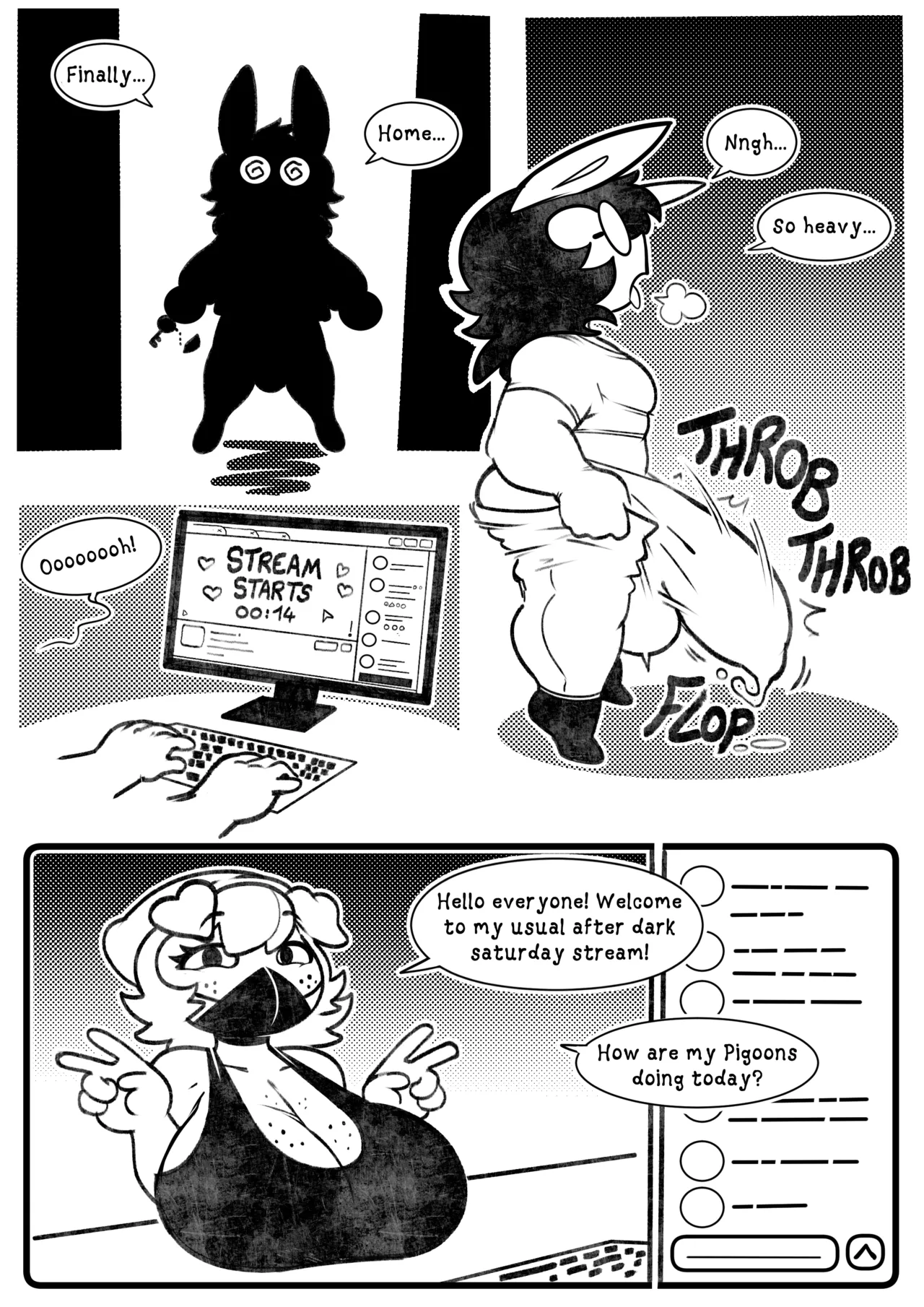 Xeleth - Pigoons, Saturday Night Stream page 5 full