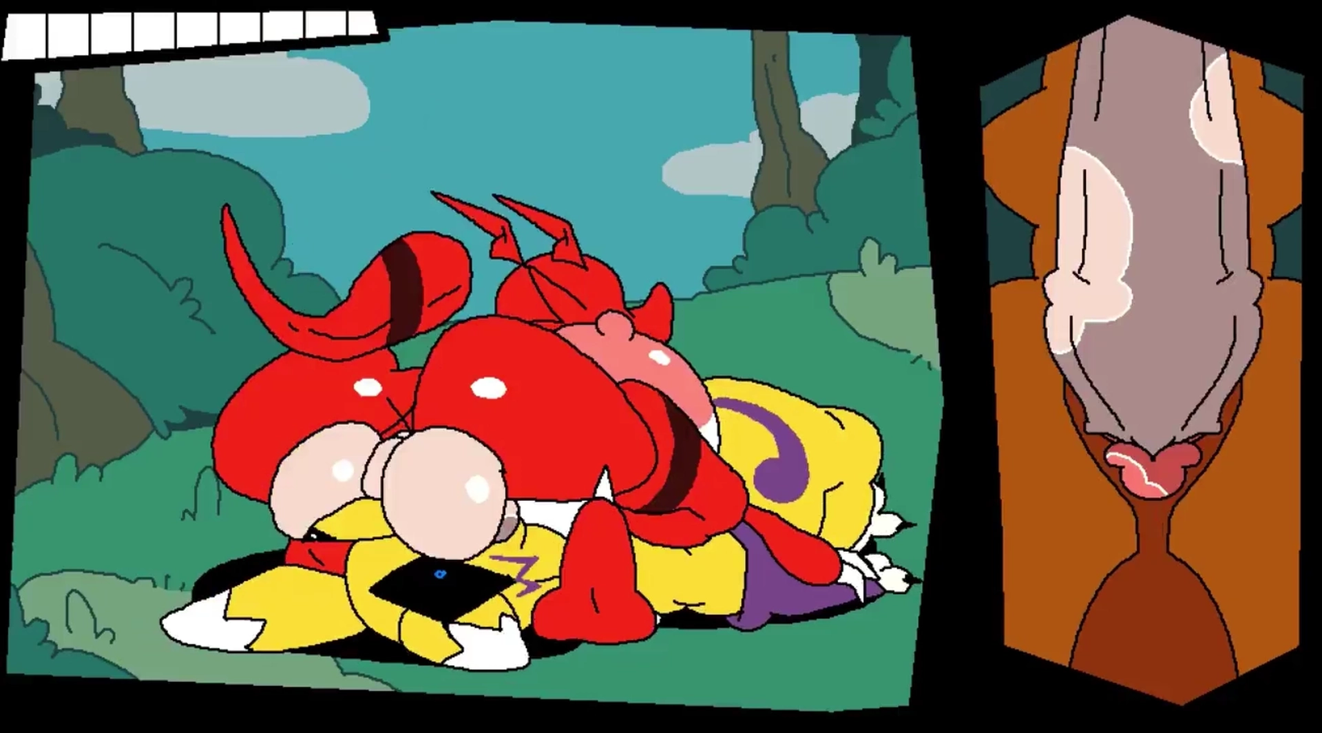 Renamon and Guilmon page 12 full