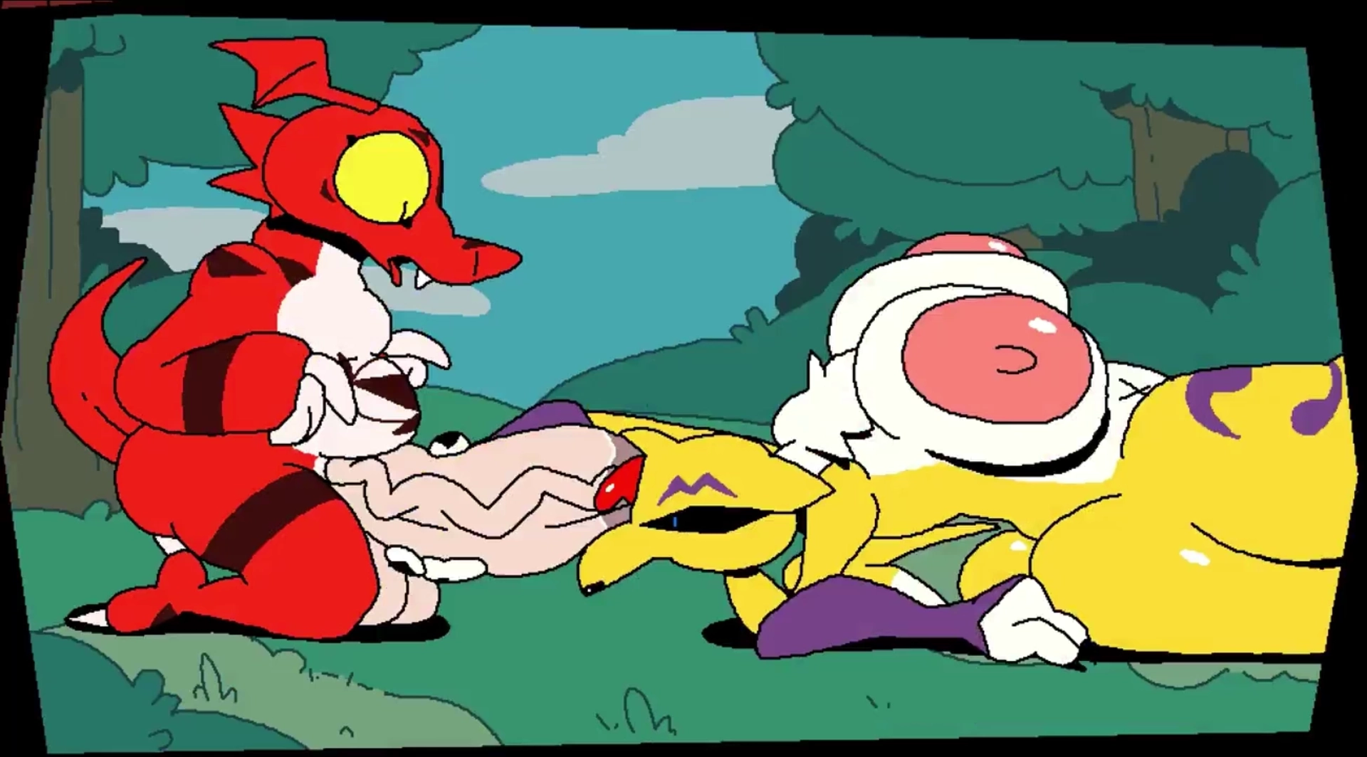Renamon and Guilmon page 3 full