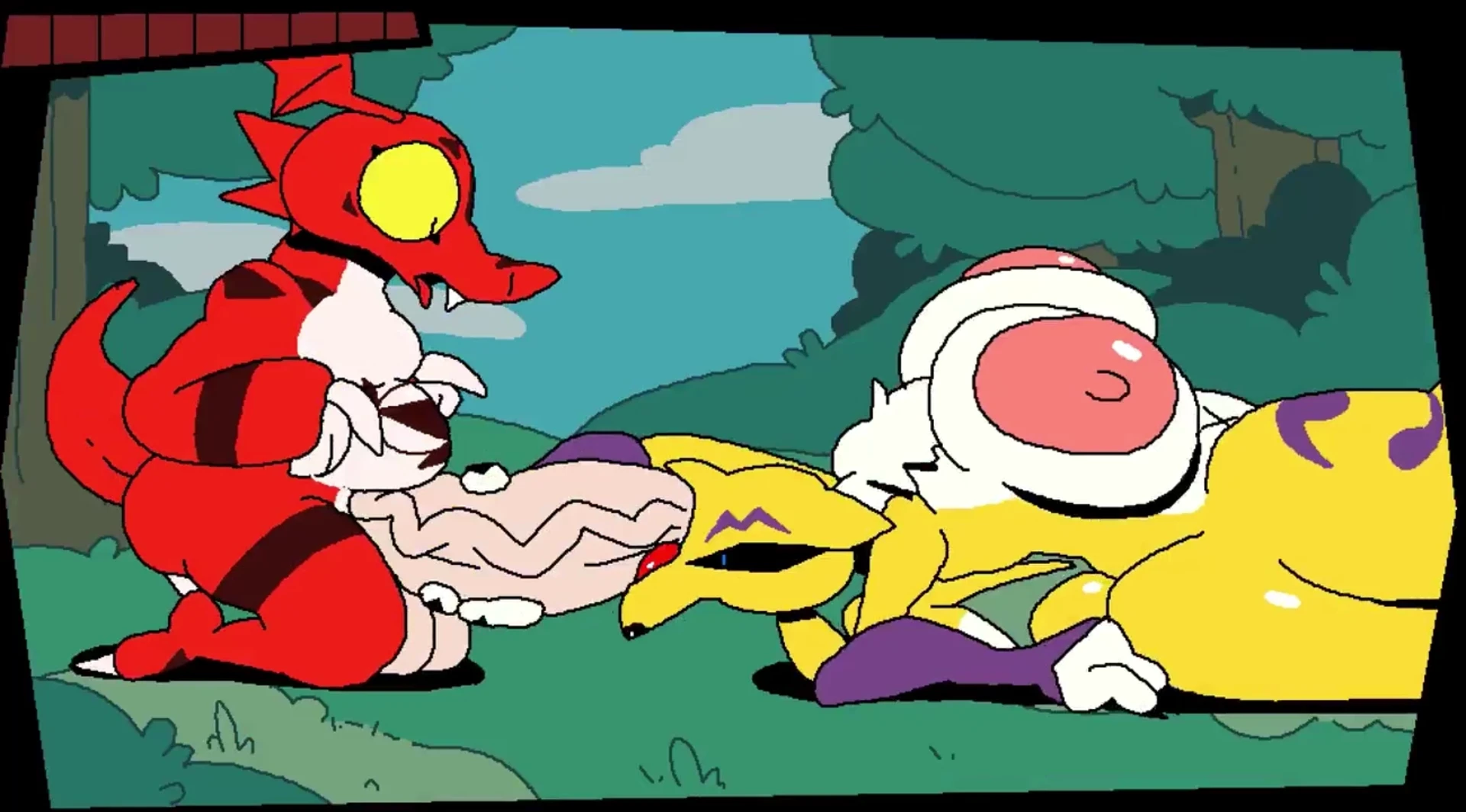 Renamon and Guilmon page 4 full