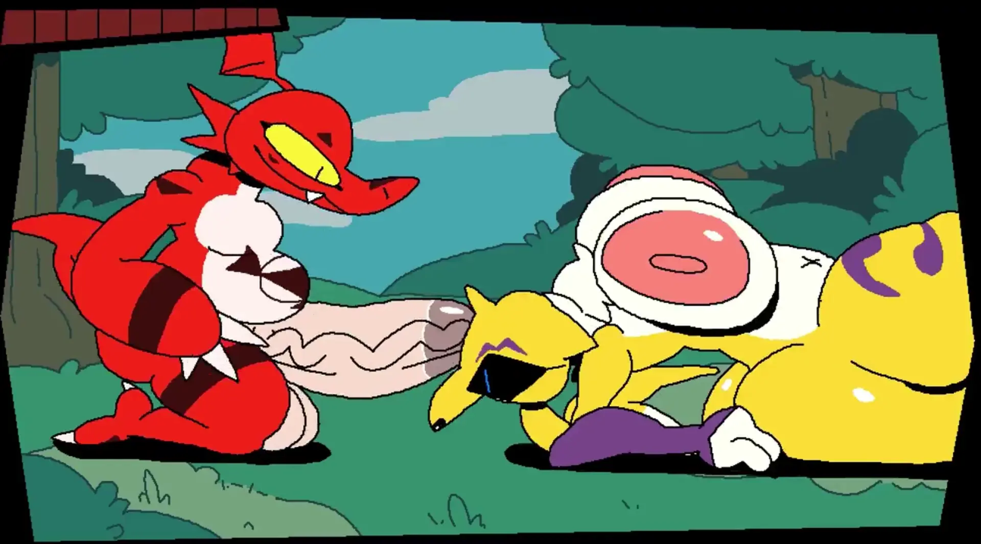 Renamon and Guilmon page 6 full