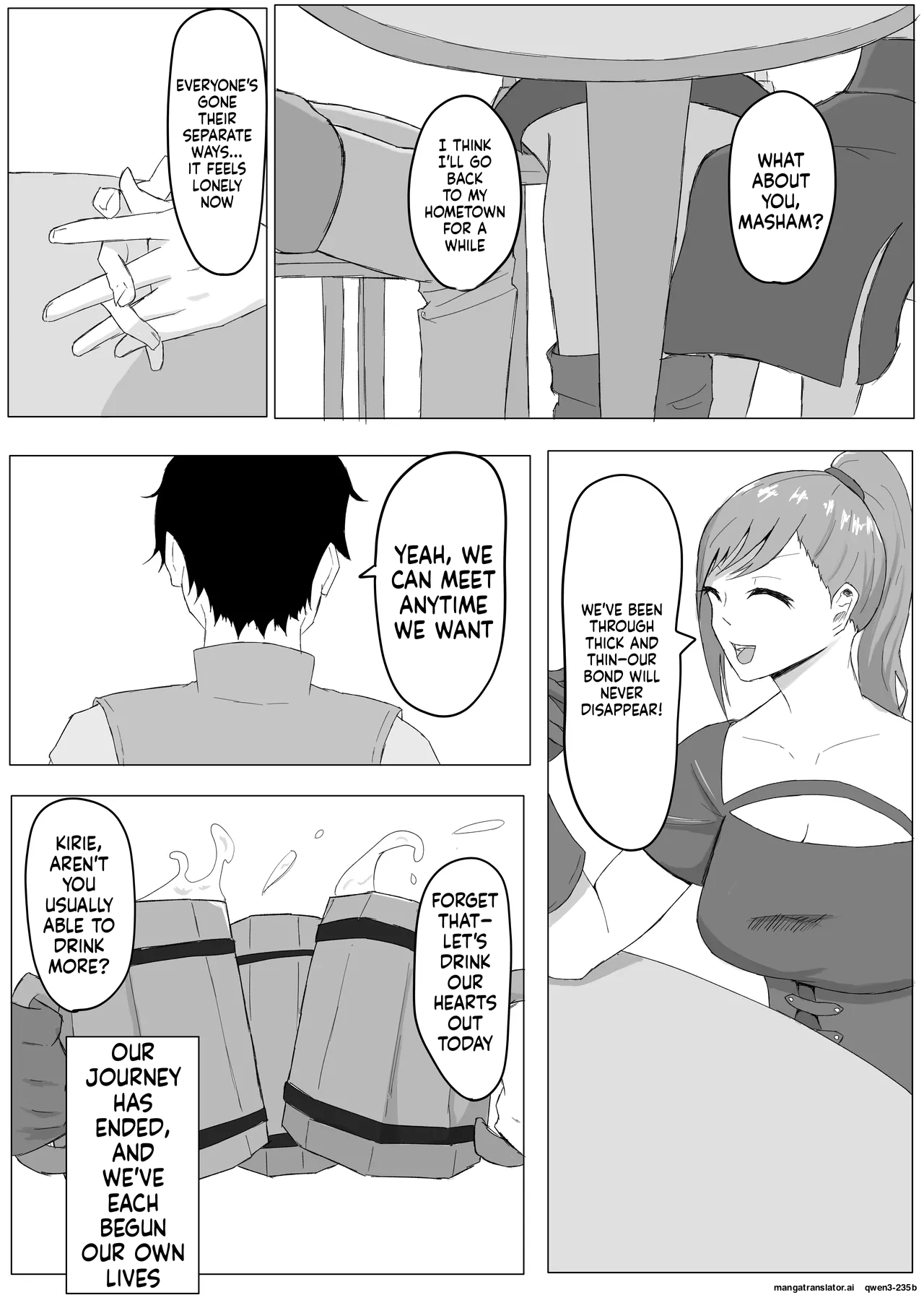 Hero's party ntr after beating the demon lord page 4 full