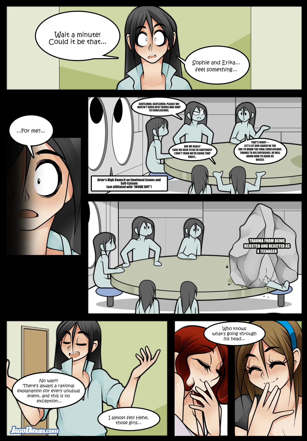Living With HipsterGirl and GamerGirl Web-Comic, Chapter 2 page 12 full