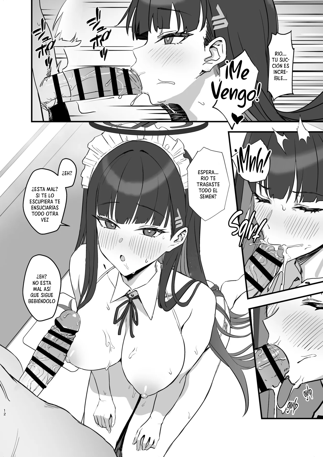 Tsukatsuki Rio y su vida diaria como maid page 12 full