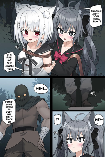 [Skeb]Manuka and Karin get kidnapped in the forest ENG+JP cover