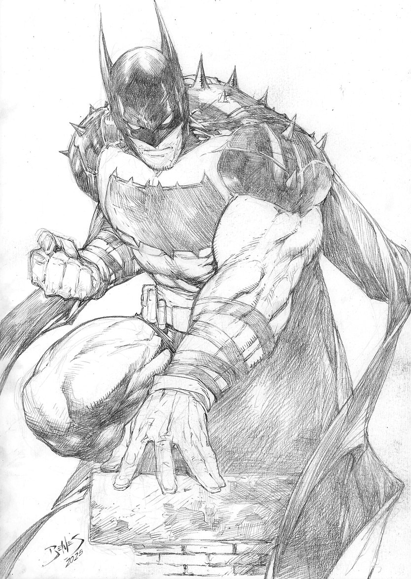 Ed Benes Original Art page 1 full
