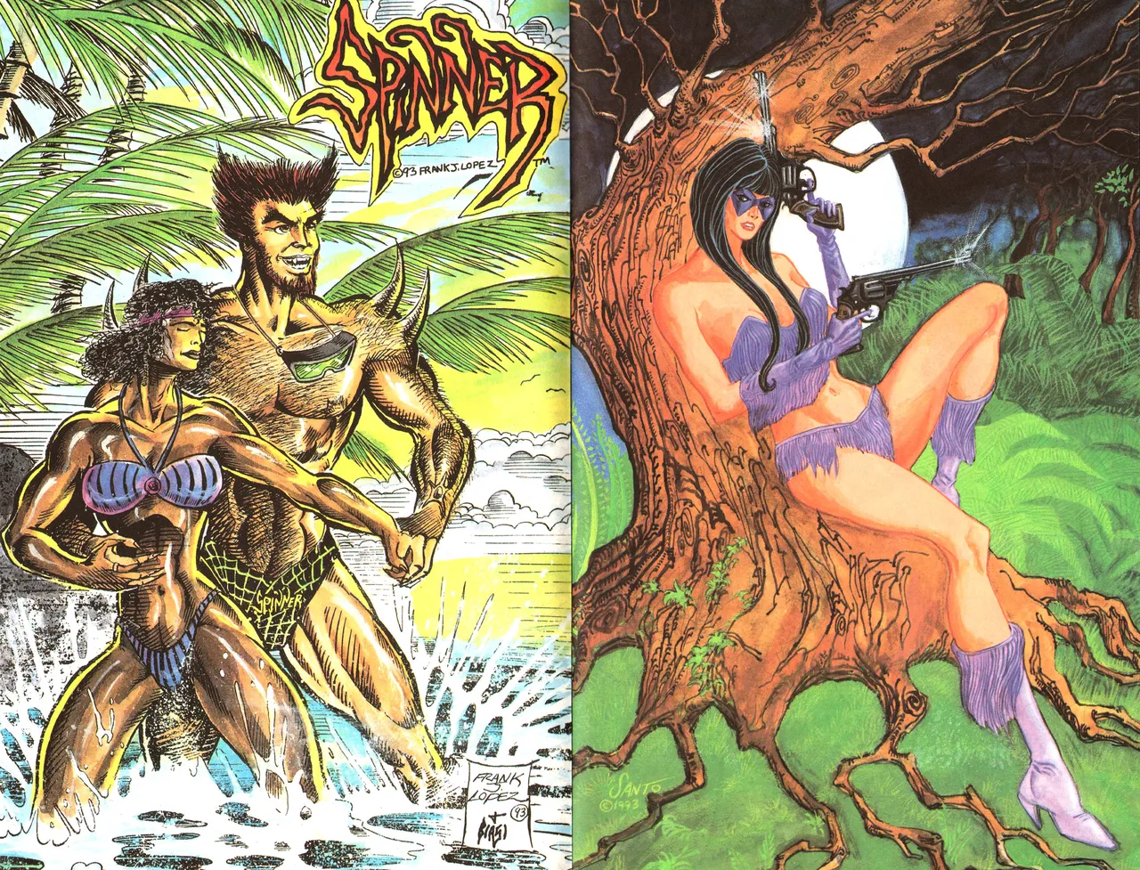 Amazing Heroes Swimsuit 1994 page 12 full