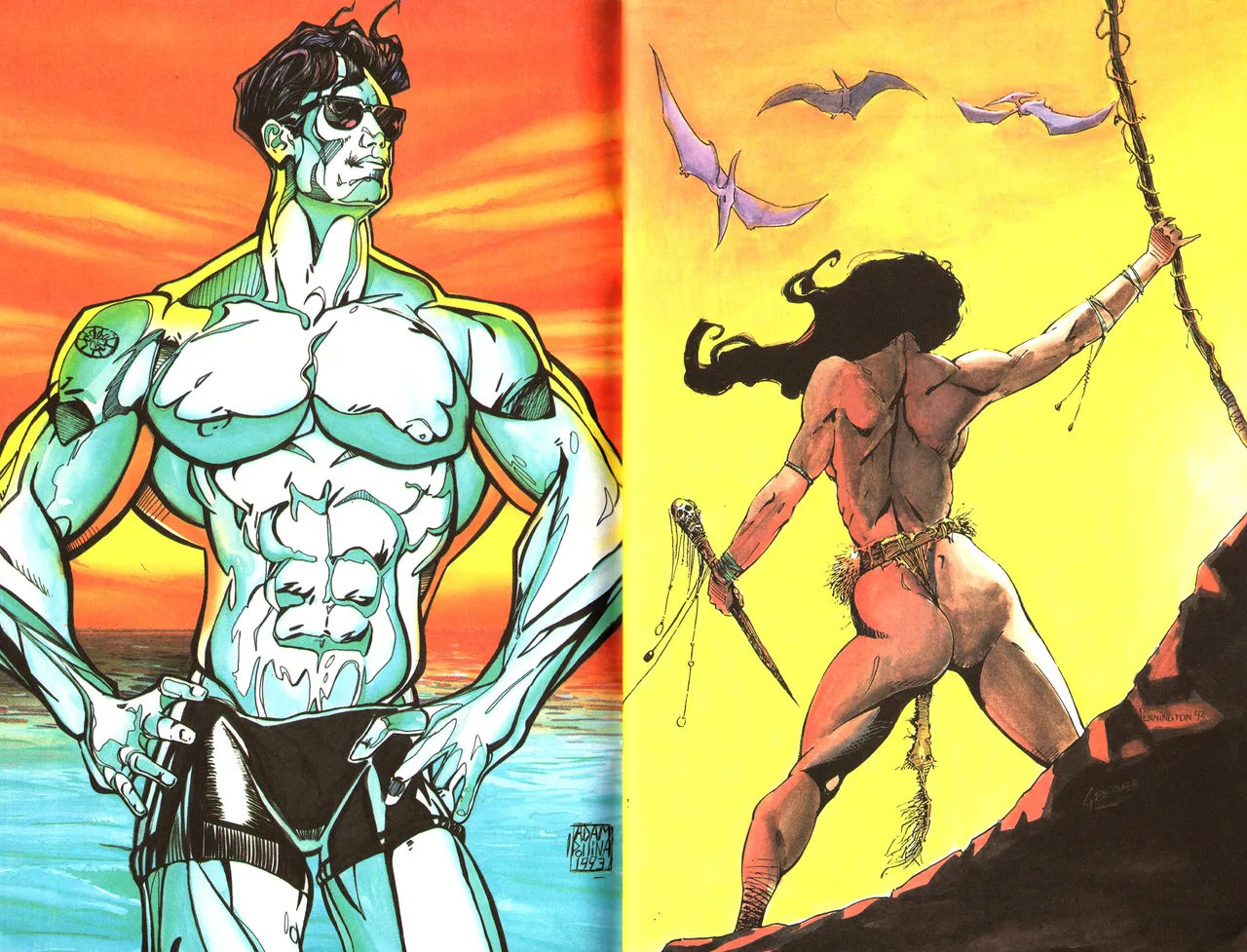 Amazing Heroes Swimsuit 1994 page 5 full