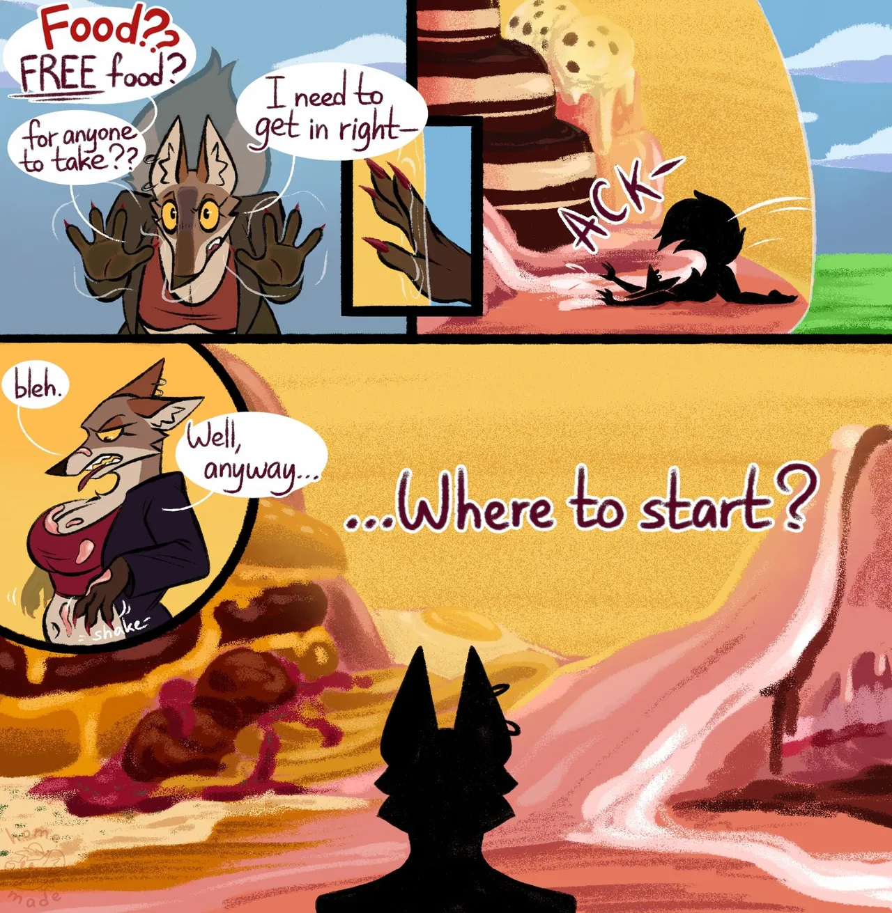 FREE FOOD by home-made page 1 full