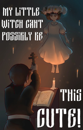[Fluffkaiser] My little witch can't possibly be this cute! | Ну не может Панночка быть такой милой! [English] cover