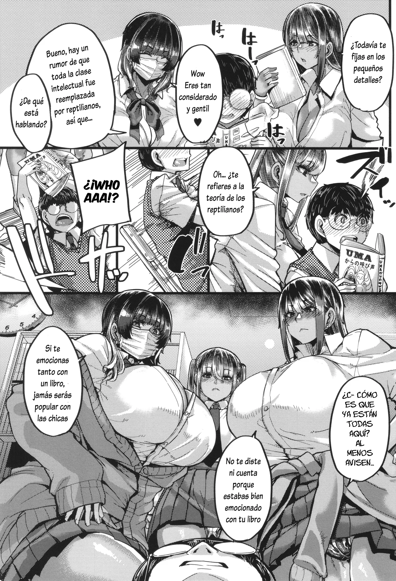 Boku o Kurau wa Kasshoku Gal| Devorado por una gal oscura page 12 full
