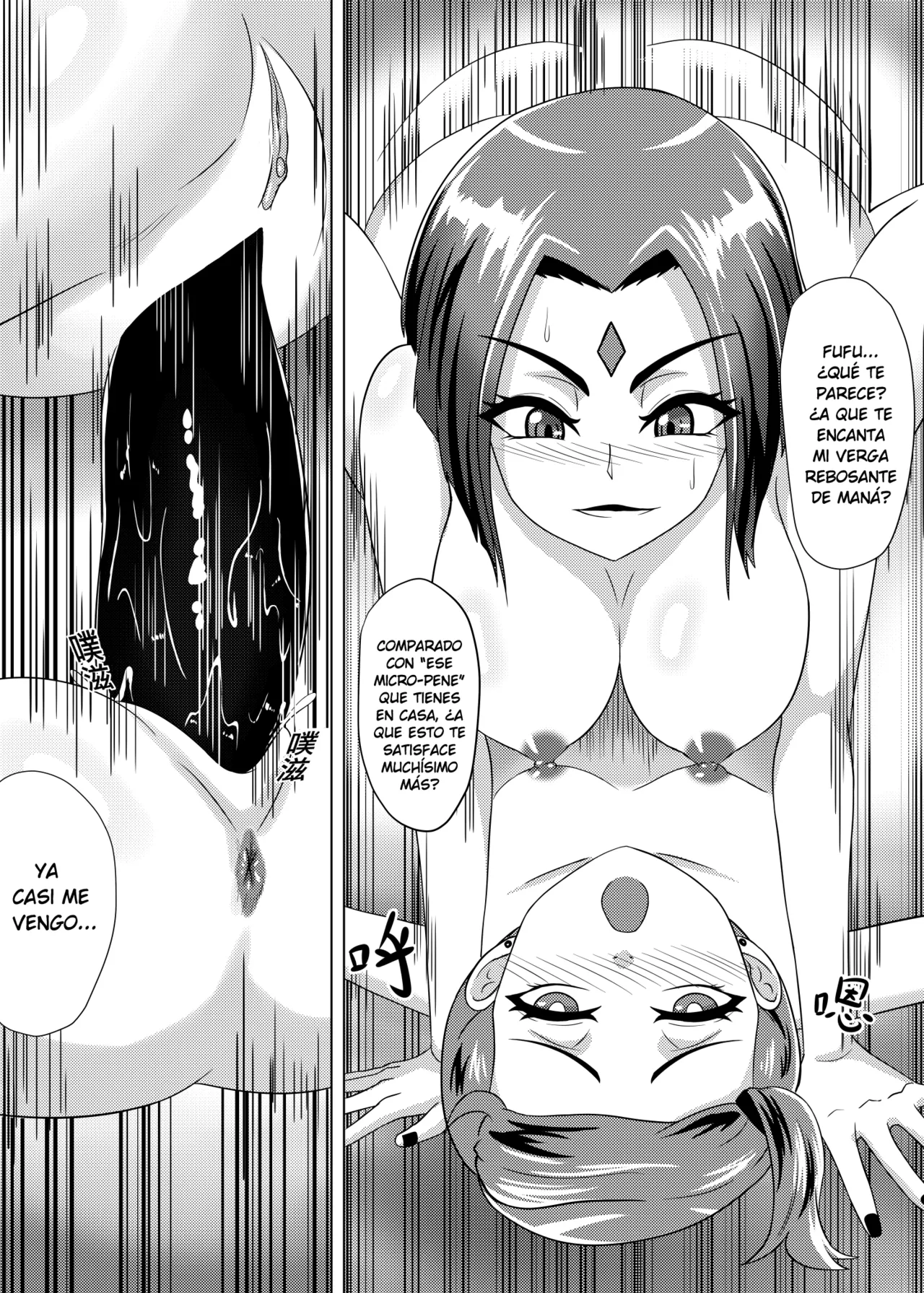 Gwen & Raven Love Hot Spring Chapter  Spanish page 10 full