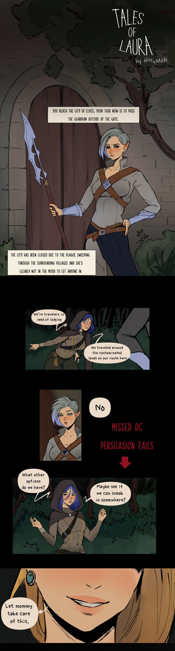 [HolyMeh] Tales of Laura (DnD x OC) cover