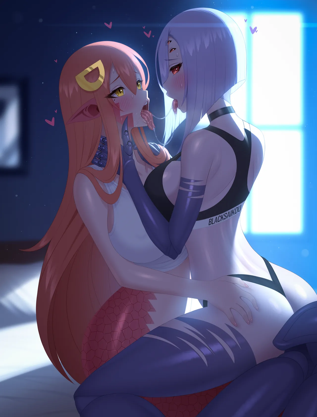 Blacksaikou - 2023 - November - Miia X Rachnera + Rachnee pinup + Sweetwings page 4 full