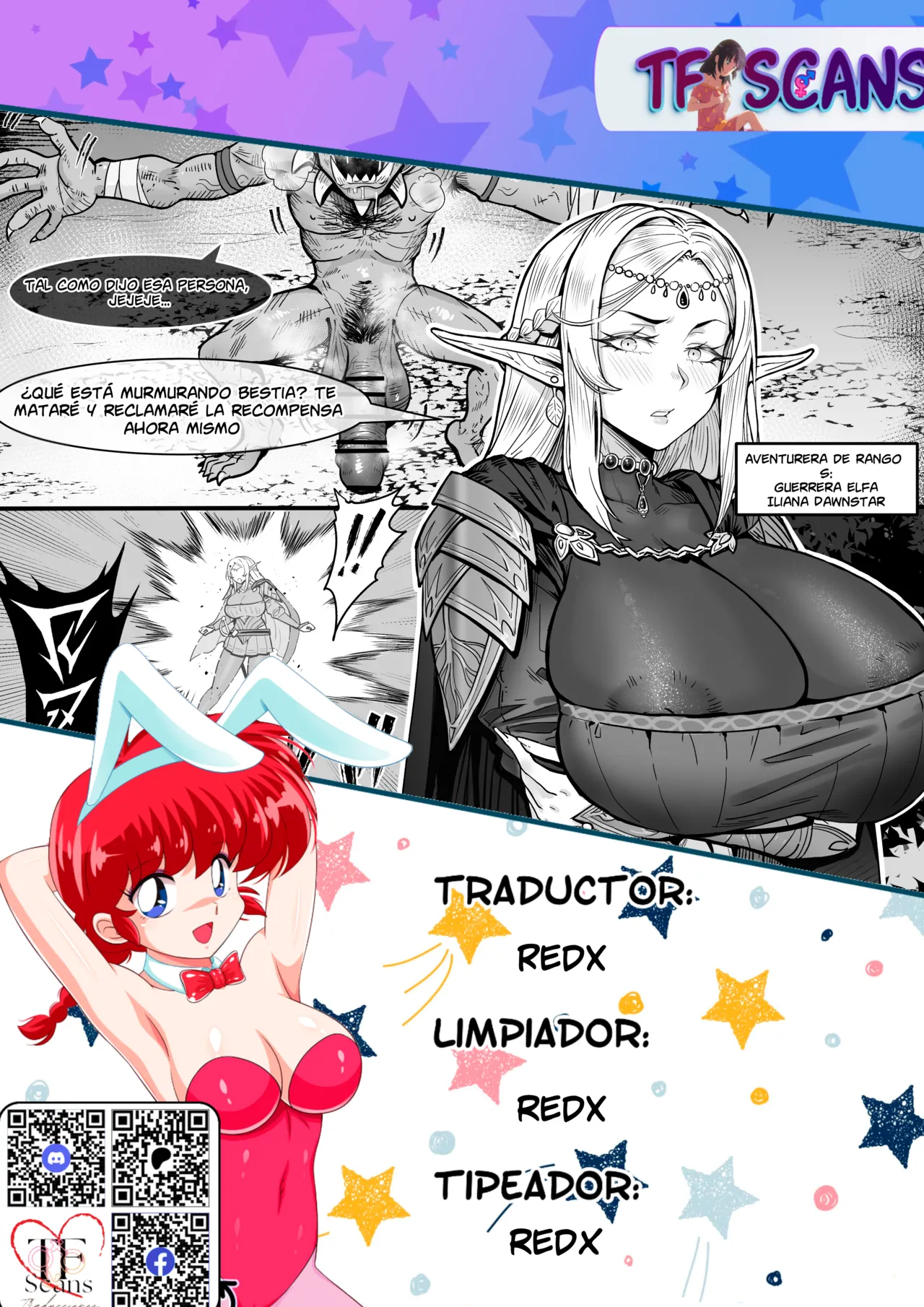 Forced Body Swap by Goblins Leads to Ejaculation Addiction! The Fall of Elven Warrior Iliana Dawnstar! page 9 full