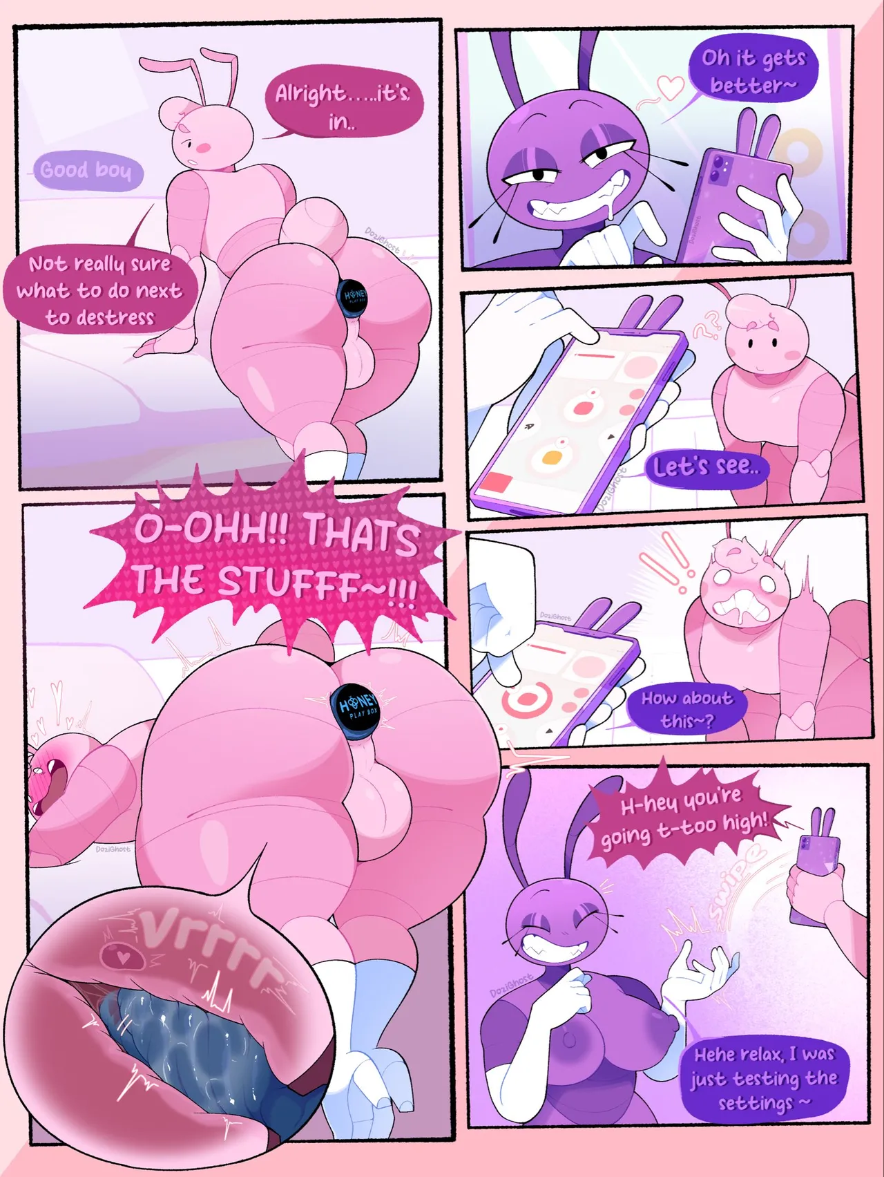 Comic Collab w/ HoneyPlayBox page 2 full