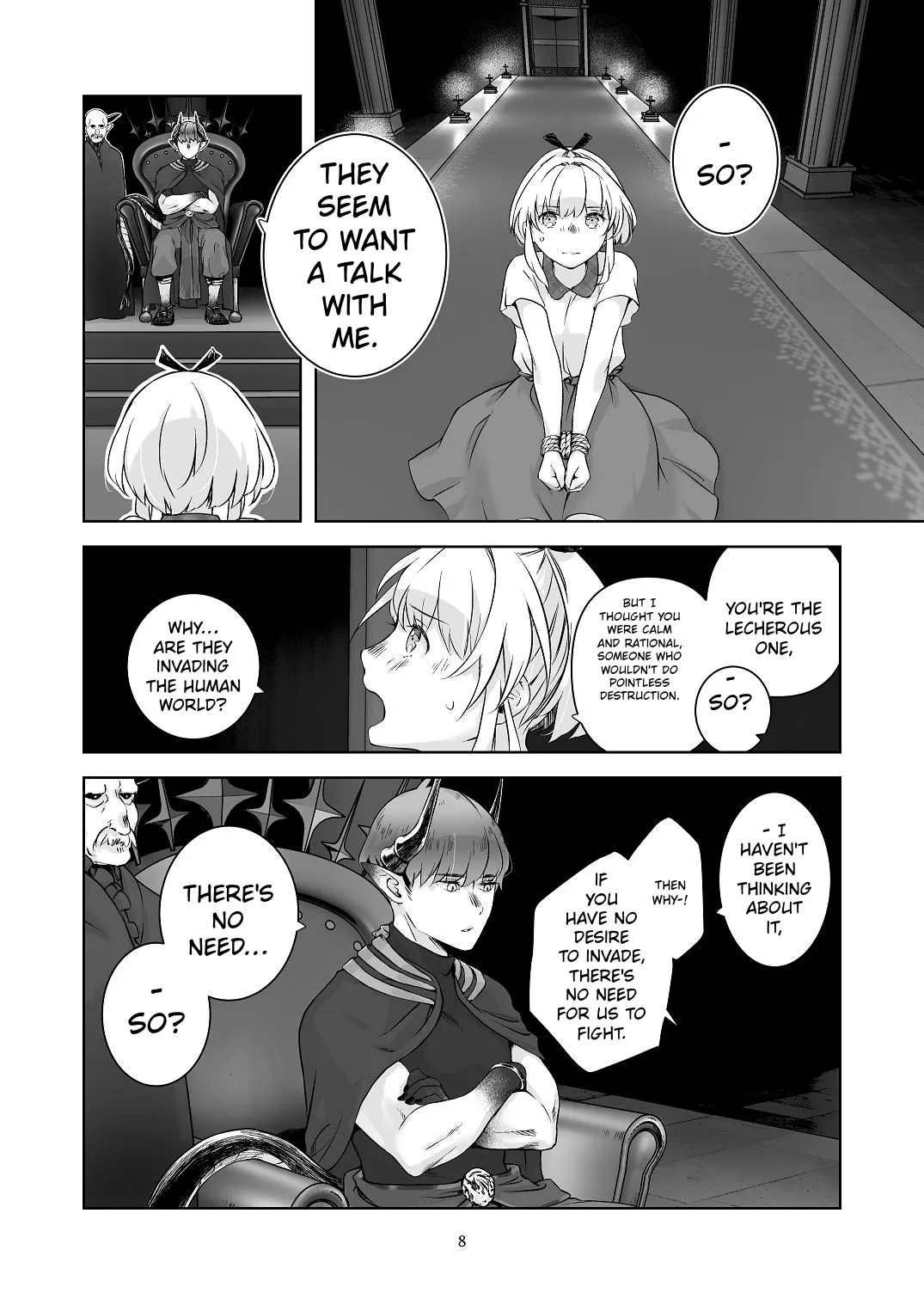 The Whimsical Demon King Takes an Earnest Magical Girl as His Bride: Vol. 1 page 8 full