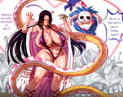 Hancock saving...Luffy?