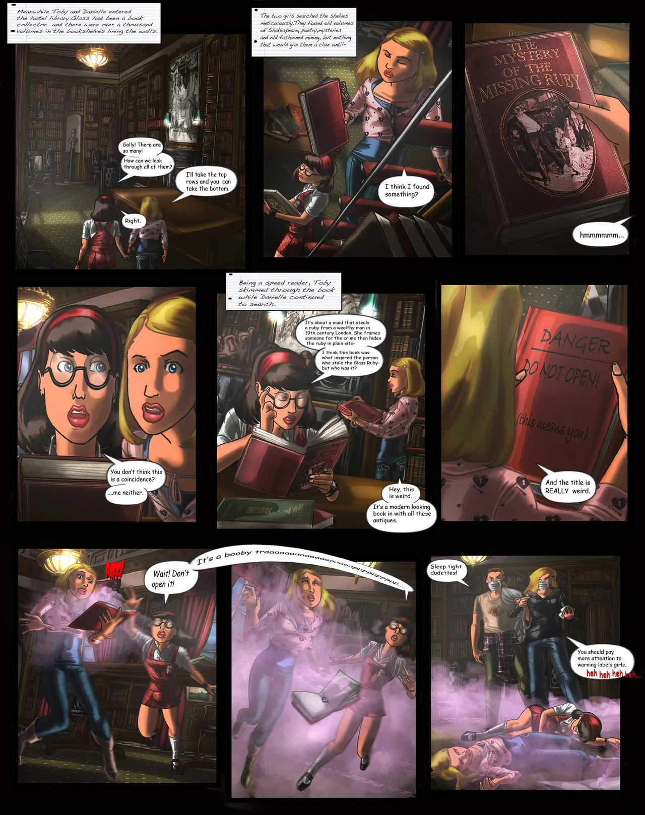 In the search for the Glass Ruby page 11 full