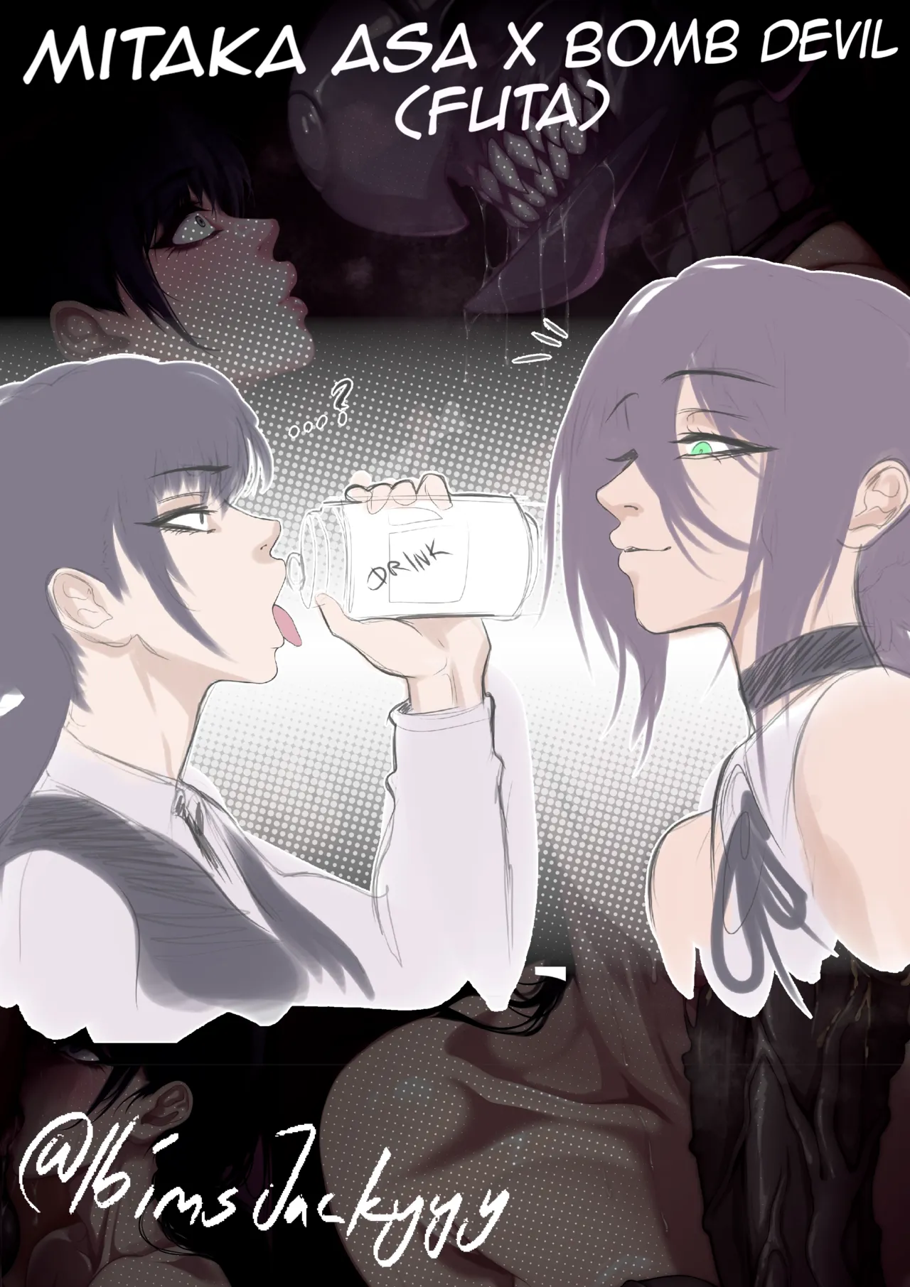 Mitaka Asa x Bomb Devil page 1 full