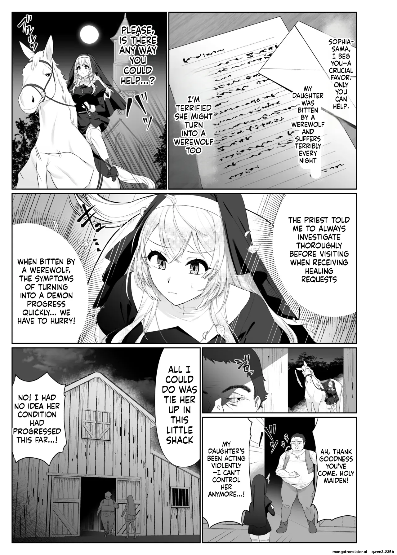 Seijo Osen ~Tenshi no You na Sister ga "Tamashii goto Ubawareru" Hanashi~ page 8 full