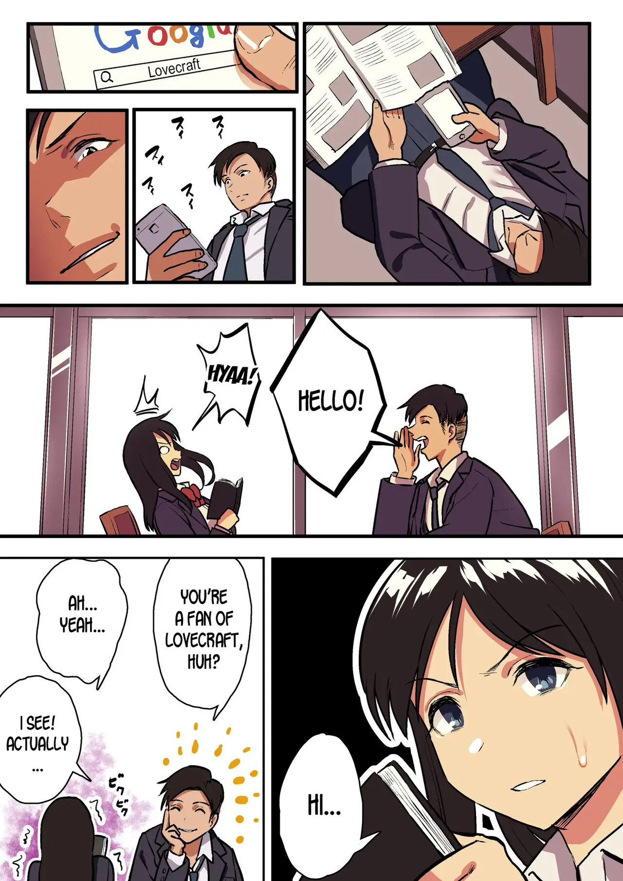 I still don't know the reason for your tears. page 12 full