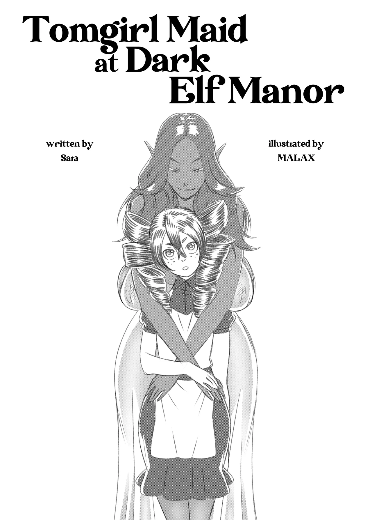 Tomgirl Maid at Dark Elf Manor - page 1 full