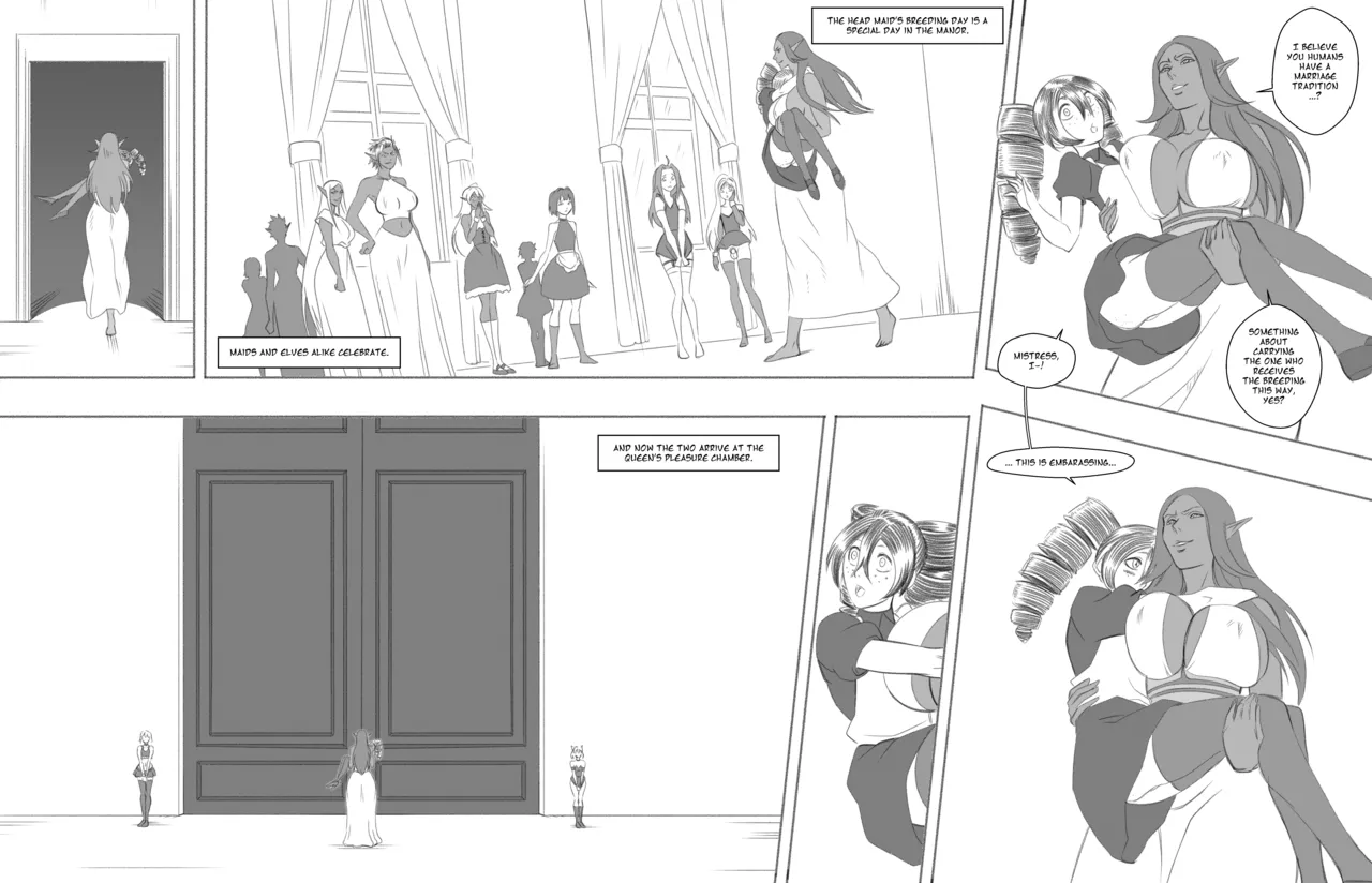 Tomgirl Maid at Dark Elf Manor - page 11 full
