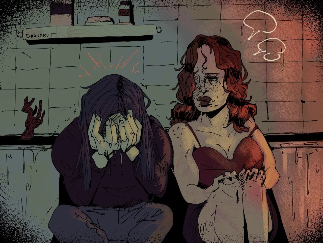 No I'm Not A Human - Widow x Seductive Woman page 11 full