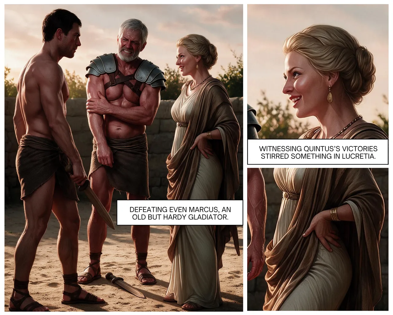 The Tale of Quintus Fabius - AI Generated - *Guro Warning* page 9 full