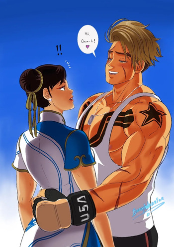 [BardyWarrior] Luke x Chun-Li (Street Fighter 6) cover