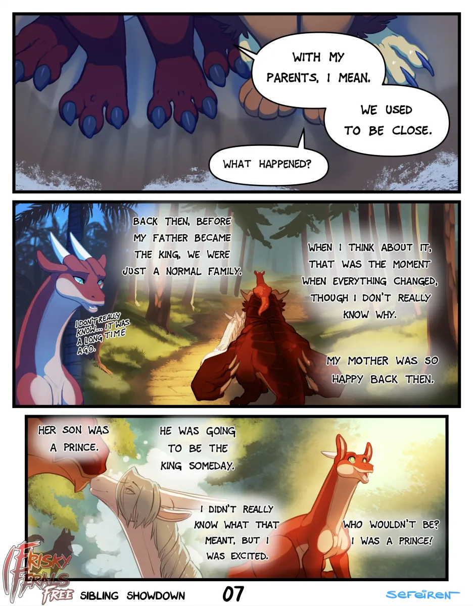 Frisky Ferals - Sibling Showdown page 7 full
