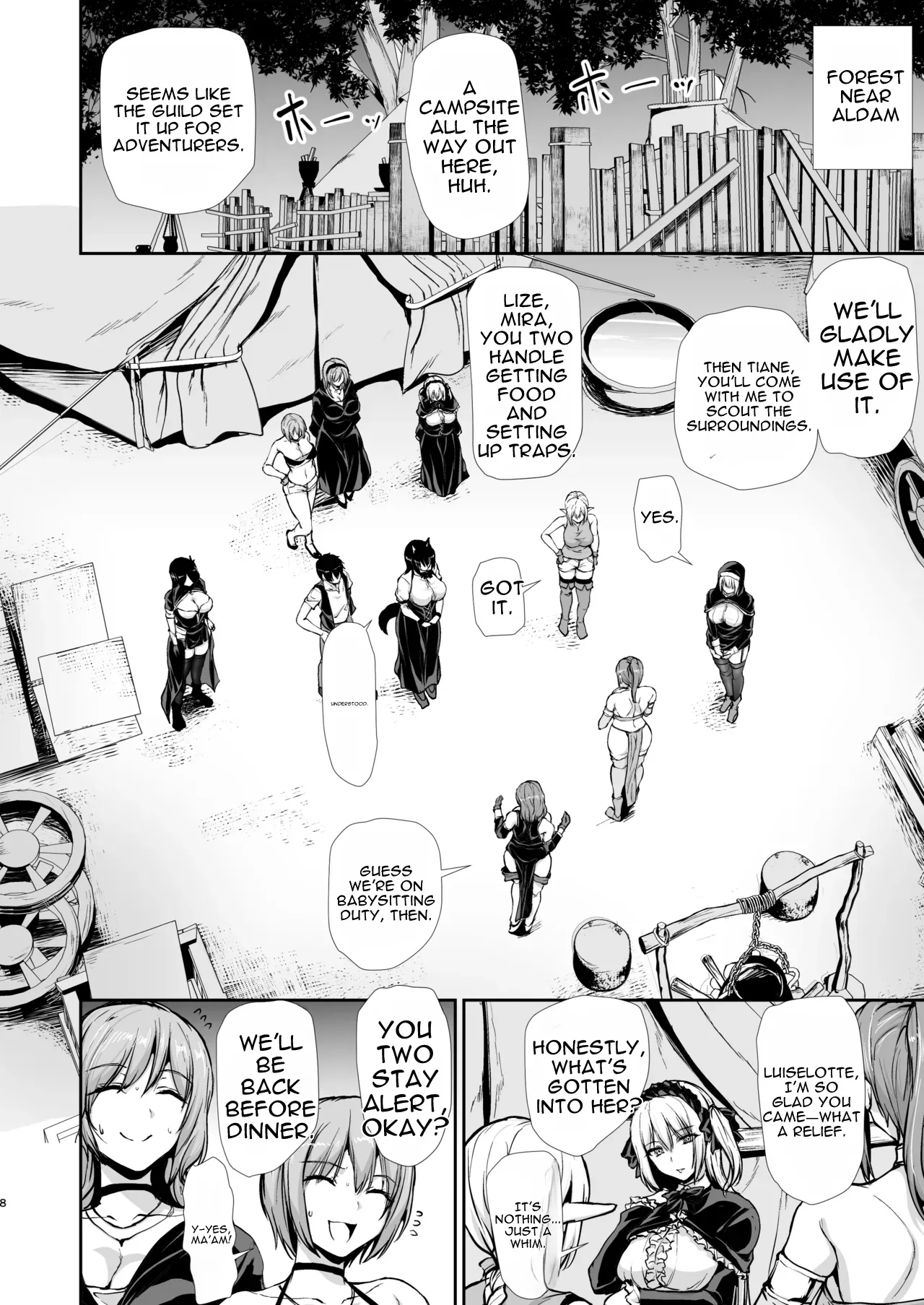 Isekai Harem Story 10 page 8 full