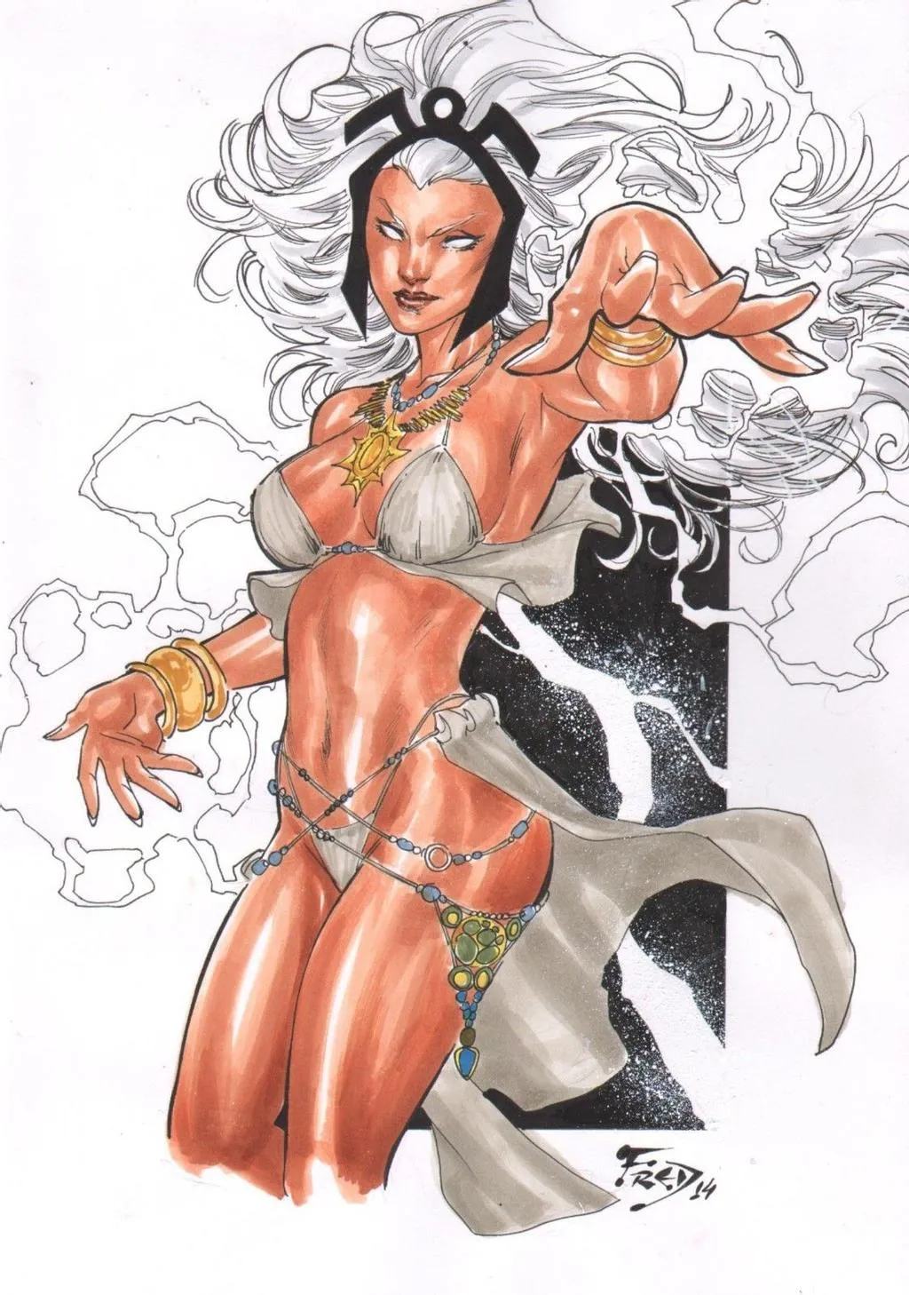 Storm Pin-ups page 6 full