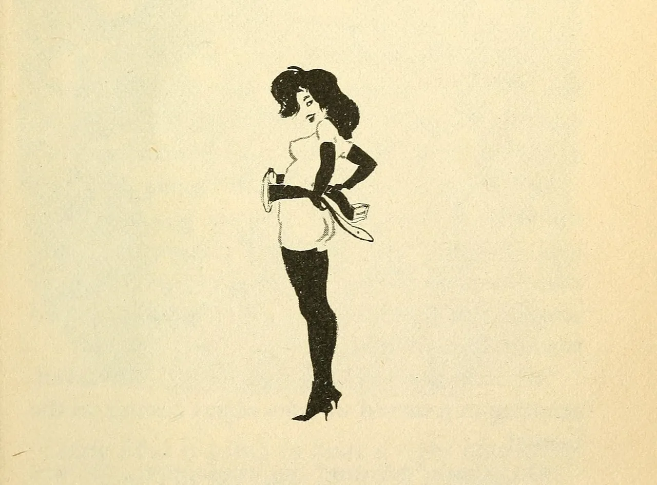 More Playboy's Party Jokes - Femlin illustrations by LeRoy Neiman page 11 full