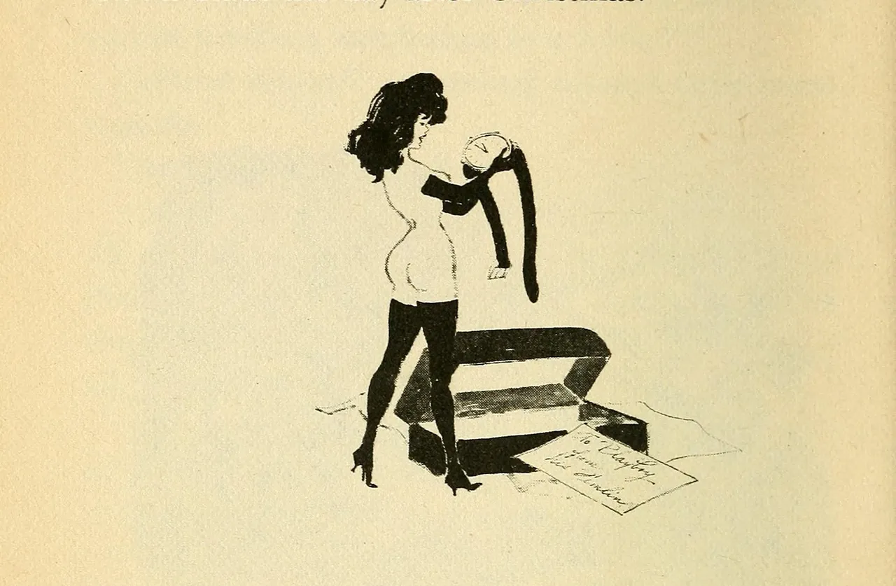 More Playboy's Party Jokes - Femlin illustrations by LeRoy Neiman page 12 full