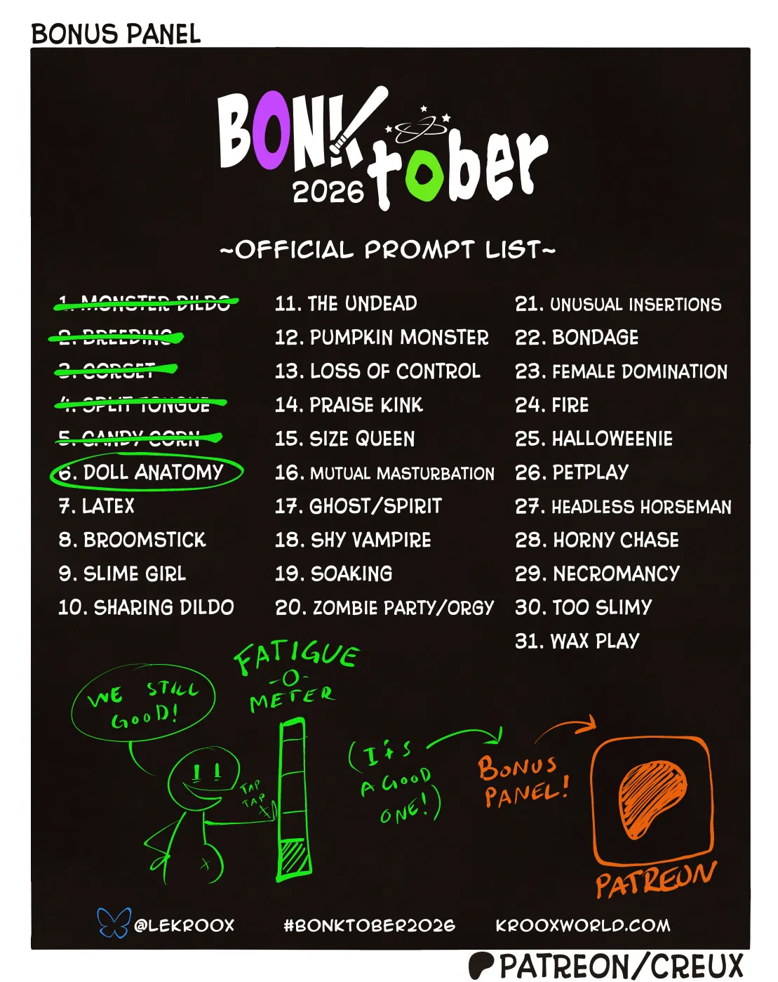 Bex & Keit - BONKtober 2026 page 12 full