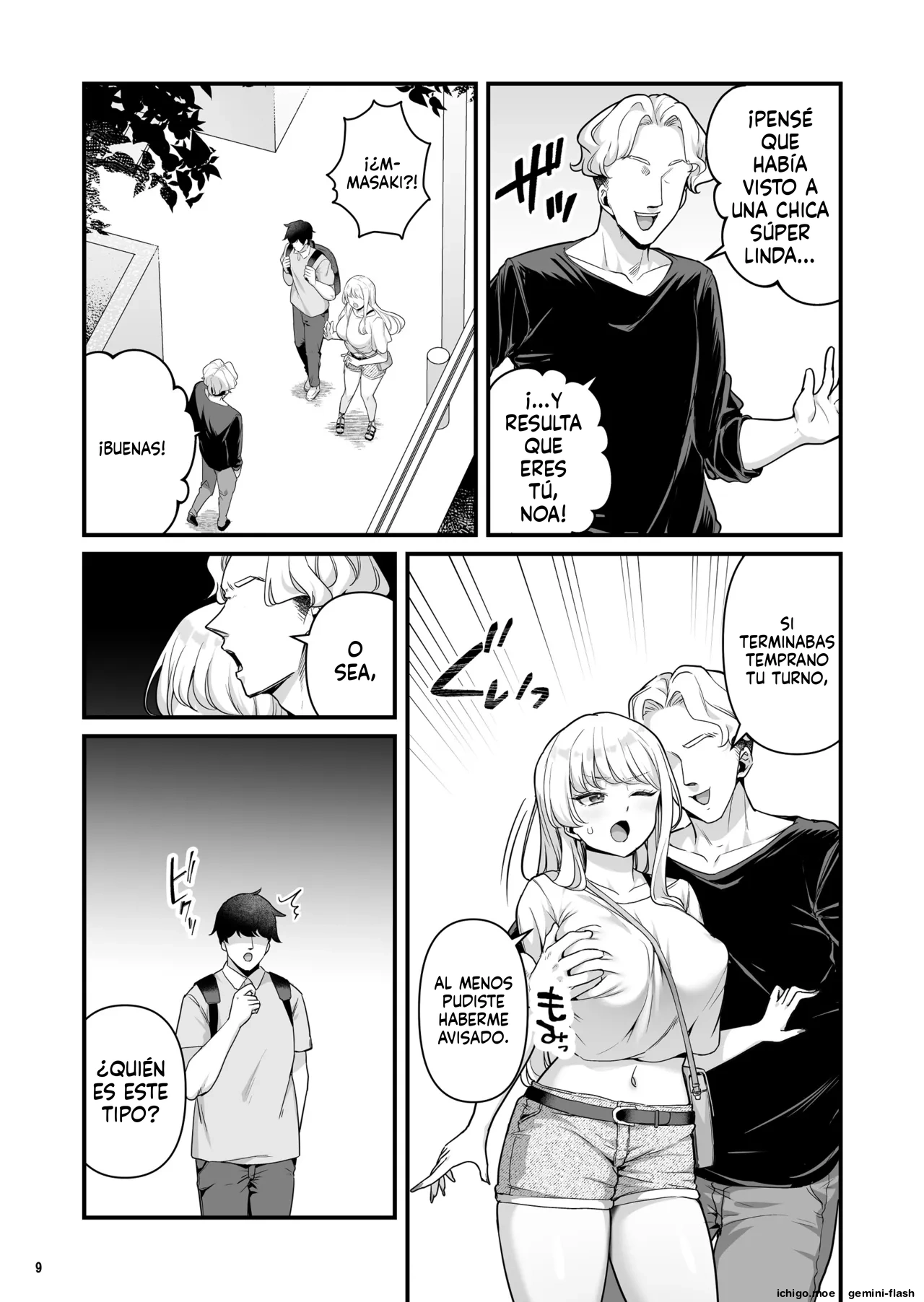 Kareshi Mochi Kyonyuu Beit Gal to Mechakucha Sex shita Hanashi 4  MTL page 11 full