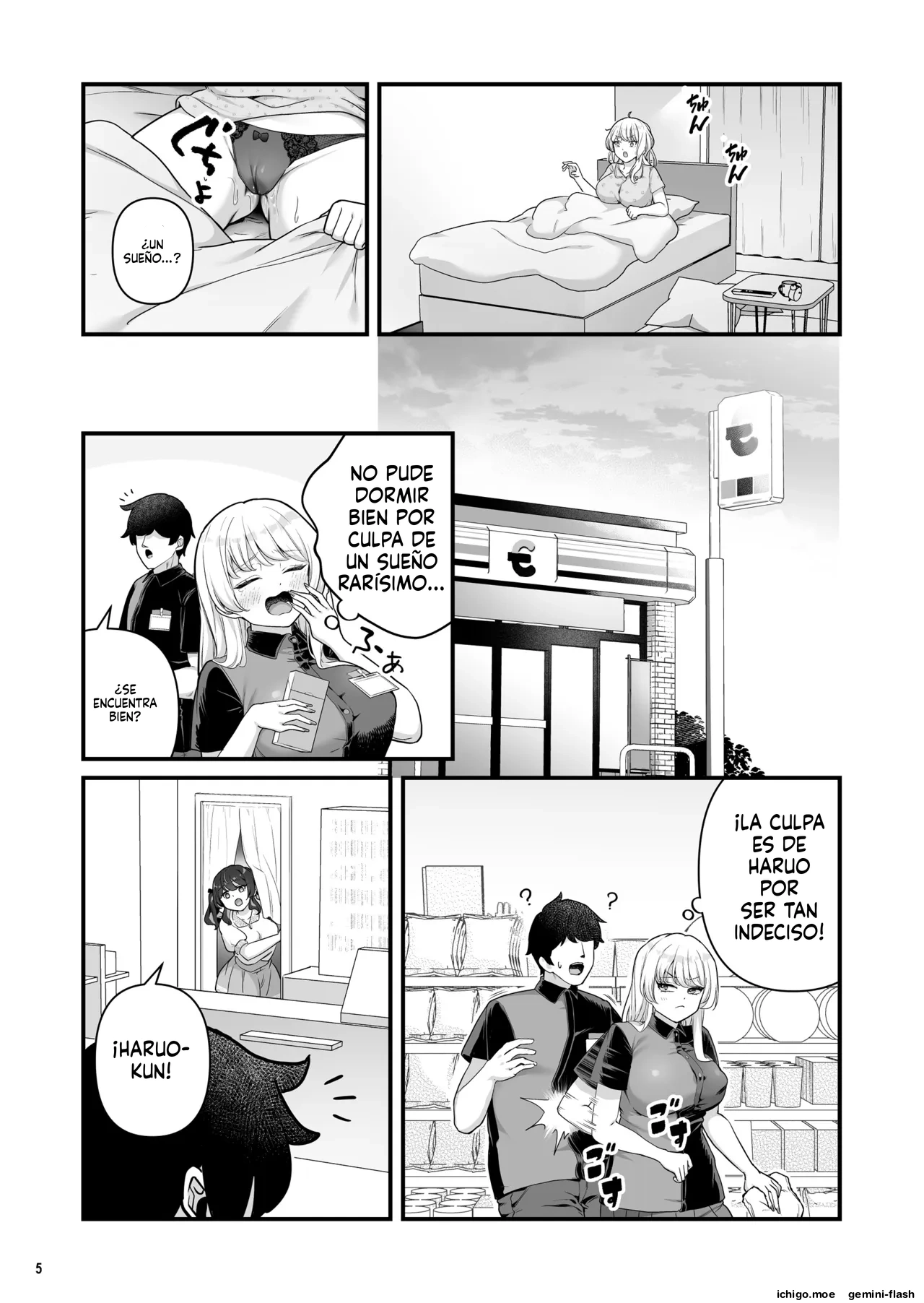 Kareshi Mochi Kyonyuu Beit Gal to Mechakucha Sex shita Hanashi 4  MTL page 7 full