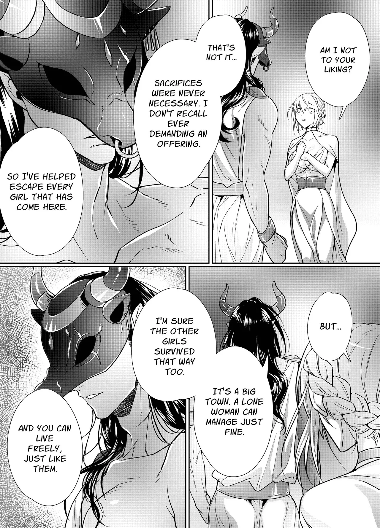 Kemono Kami-sama to Ikenie no Hanayome | The Beast God and His Sacrificial Bride page 6 full