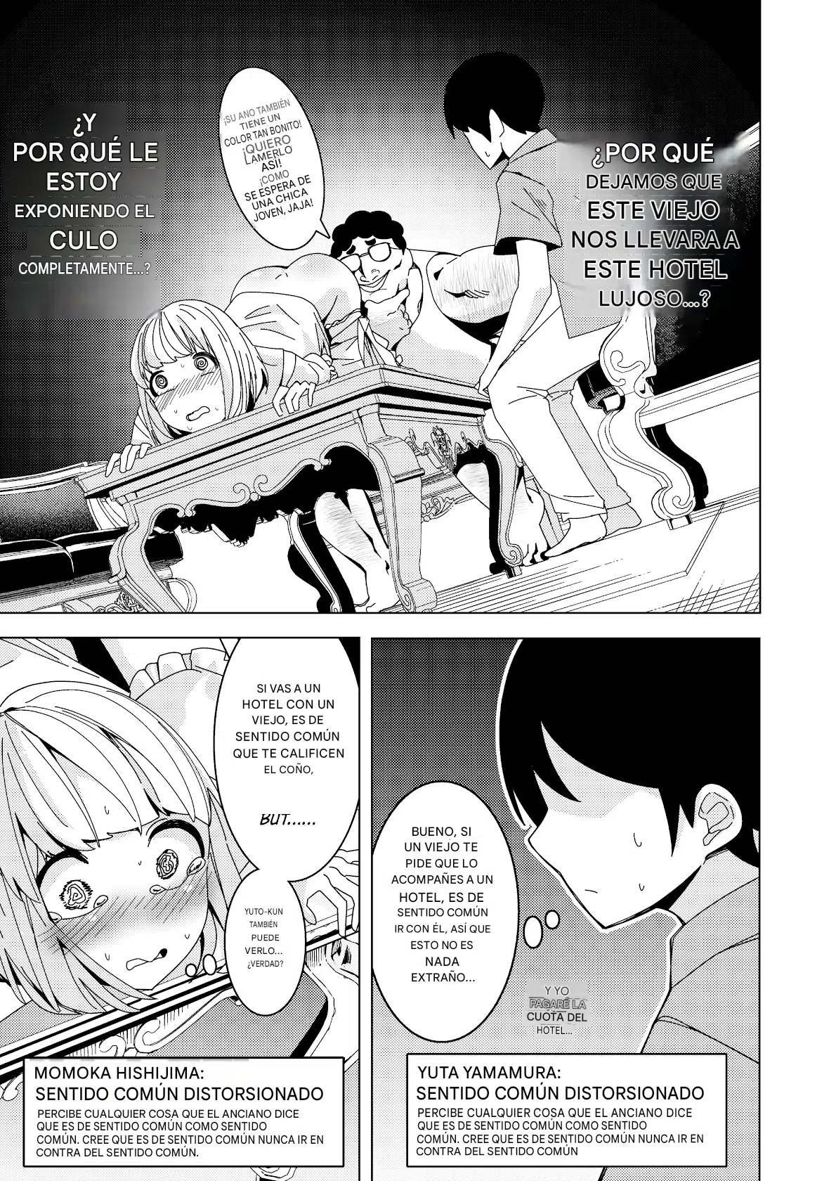 Saimin Appli de! ~Tsukiatte 3-kagetsu Hatsu Ecchi Mokuzen no Couple ni Ecchi no Shikata o Oshiete Mita~ Español page 6 full