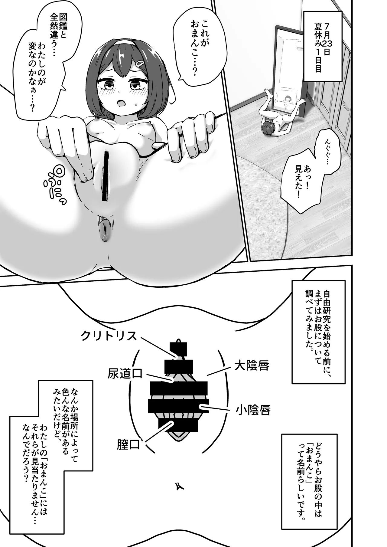 Muchi na Lolikko ga Onanie ni Dohamari Shichau Hanashi page 7 full