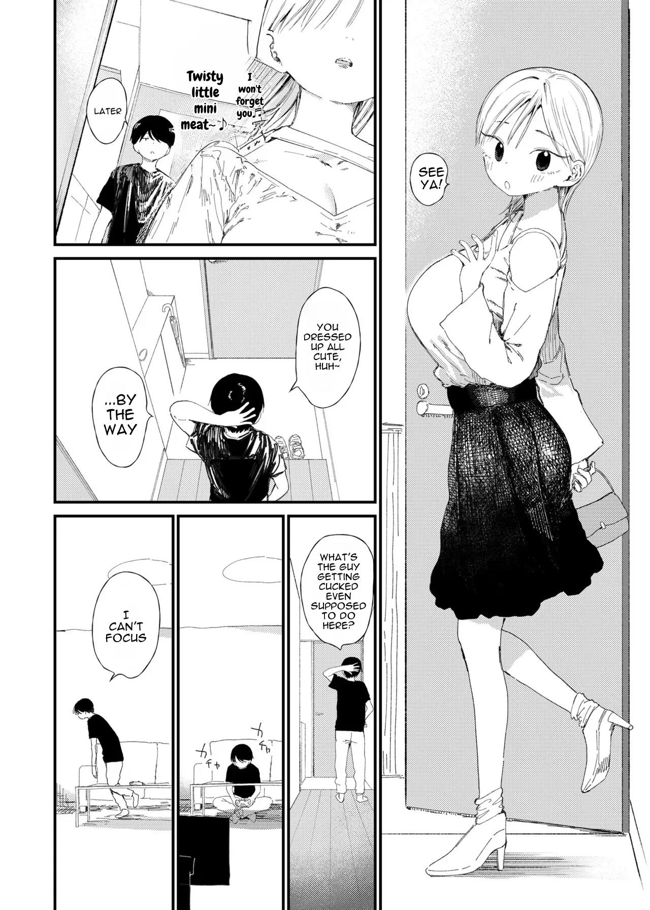 Be NTR'd. - The Big-Breasted Girlfriend Who Cummed Until I Was Wrecked, Filming My Cuckolding by an Insatiable S page 7 full